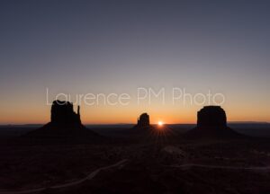 Achat de photo de paysage de lever de soleil à Monument Valley